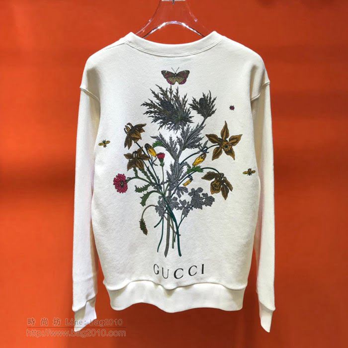 Gucci男裝 最高品質 19-20FW新款 古奇百搭圓領衛衣 男士秋季最新單品  tzy2377